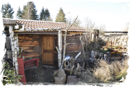 Feen- und Elfenhaus im Traumgarten Eifel Garten der Begegnung, für Körper, Geist und Seele