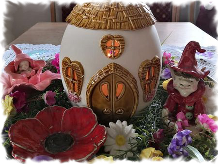 Töpferkunst von Erika Well Erika Well - Töpfern in der Eifel
