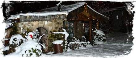 Weihnachtsstimmung Der Weihnachtsgarten im Traumgarten Eifel.